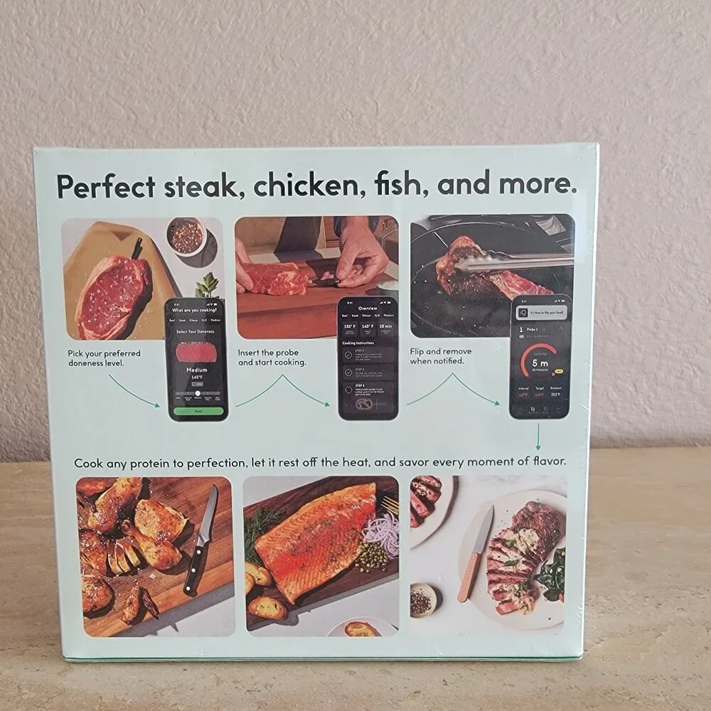 Chef iQ Smart Thermometer and Hub, 2-probe Set NEW